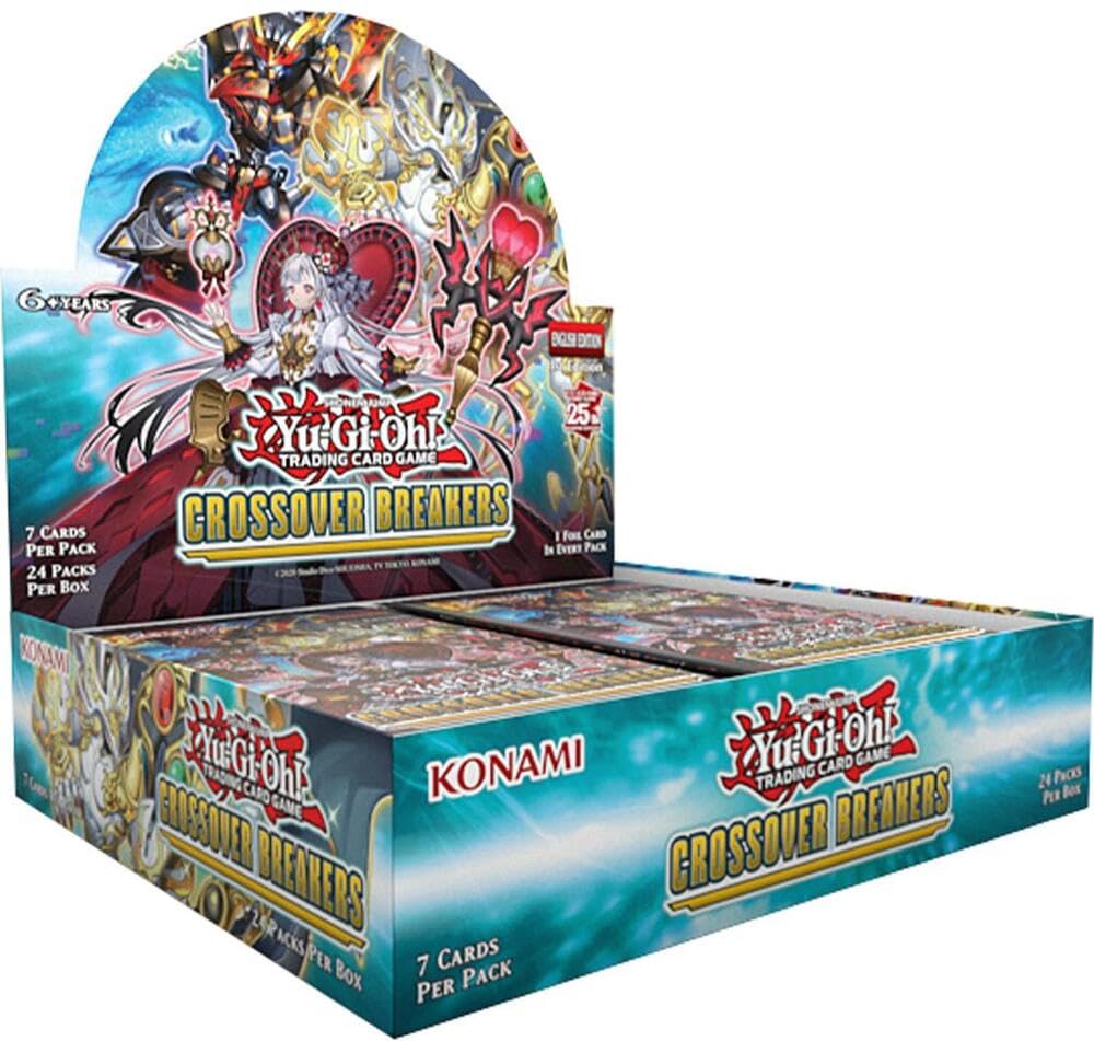 Bandai Yu-Gi-Oh! Crossover Breakers Box | 24 Booster Packs, New Themes & Rare Cards