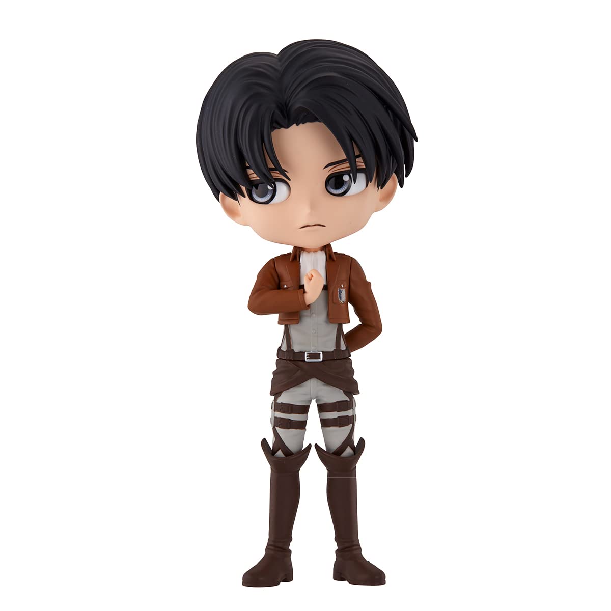 Banpresto Attack on Titan Levi Vol. 2 Ver. A Q posket Figure - 5.5 Inch Display
