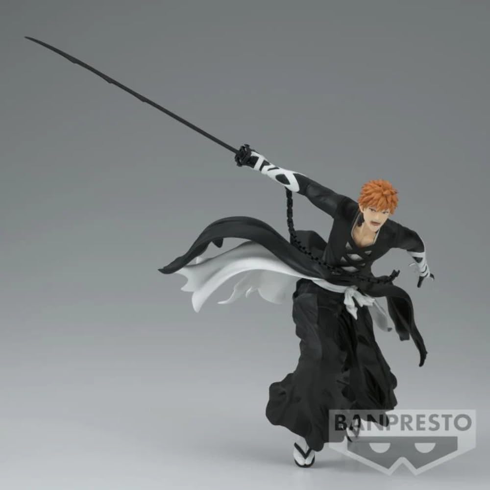Banpresto Bleach Ichigo Kurosaki - Vibration Stars Figure - 4.7 Inch Tall