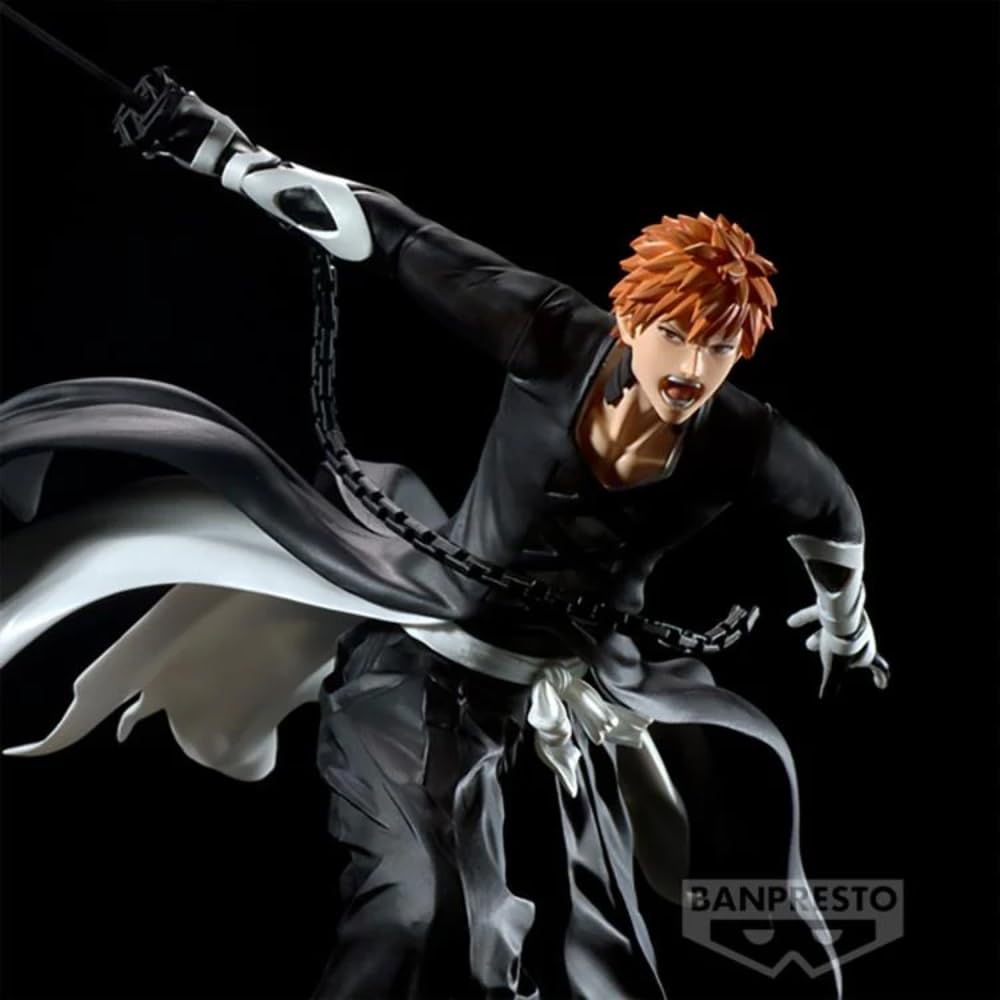 Banpresto Bleach Ichigo Kurosaki - Vibration Stars Figure - 4.7 Inch Tall