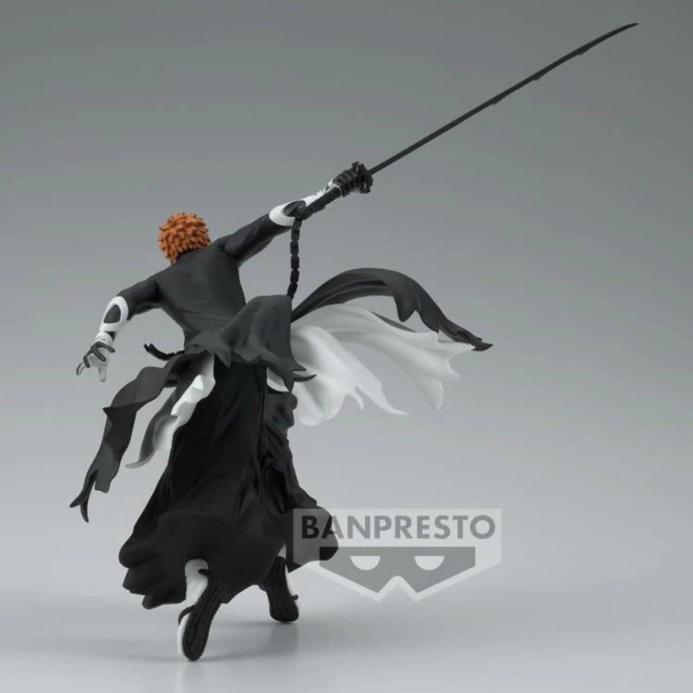 Banpresto Bleach Ichigo Kurosaki - Vibration Stars Figure - 4.7 Inch Tall