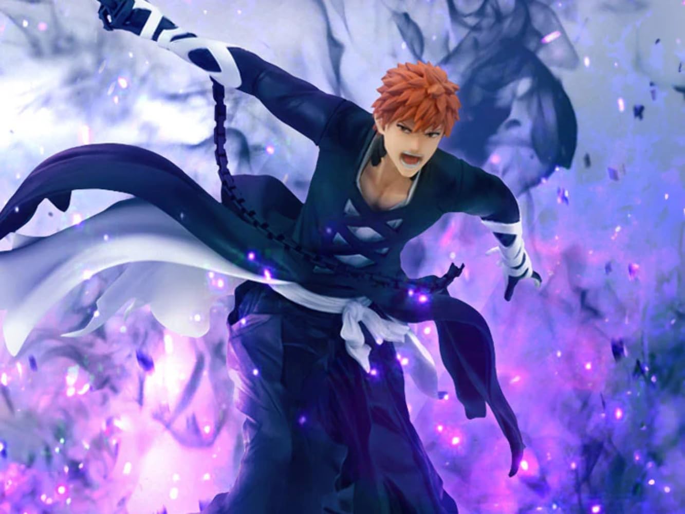 Banpresto Bleach Ichigo Kurosaki - Vibration Stars Figure - 4.7 Inch Tall
