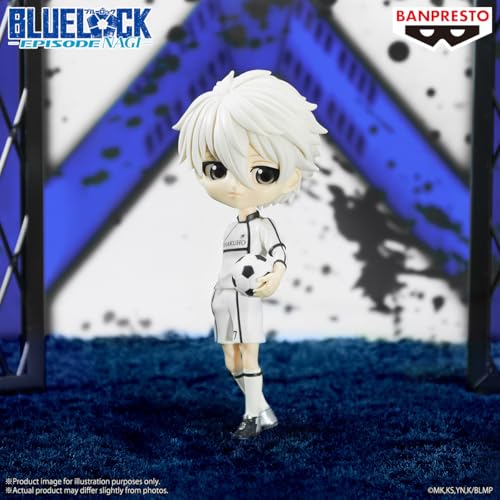 Banpresto Blue Lock The Movie Seishiro Nagi Q Posket Figure – 5.9 Inches Tall, Officially Licensed