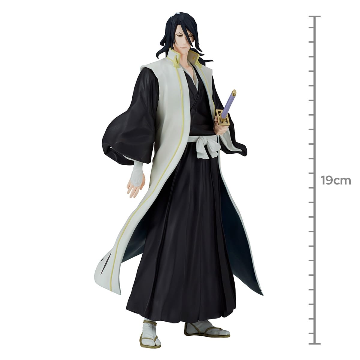 Banpresto Bleach Byakuya Kuchiki Solid & Souls Figure | 6.7-Inch Official Bandai Spirits Collectible