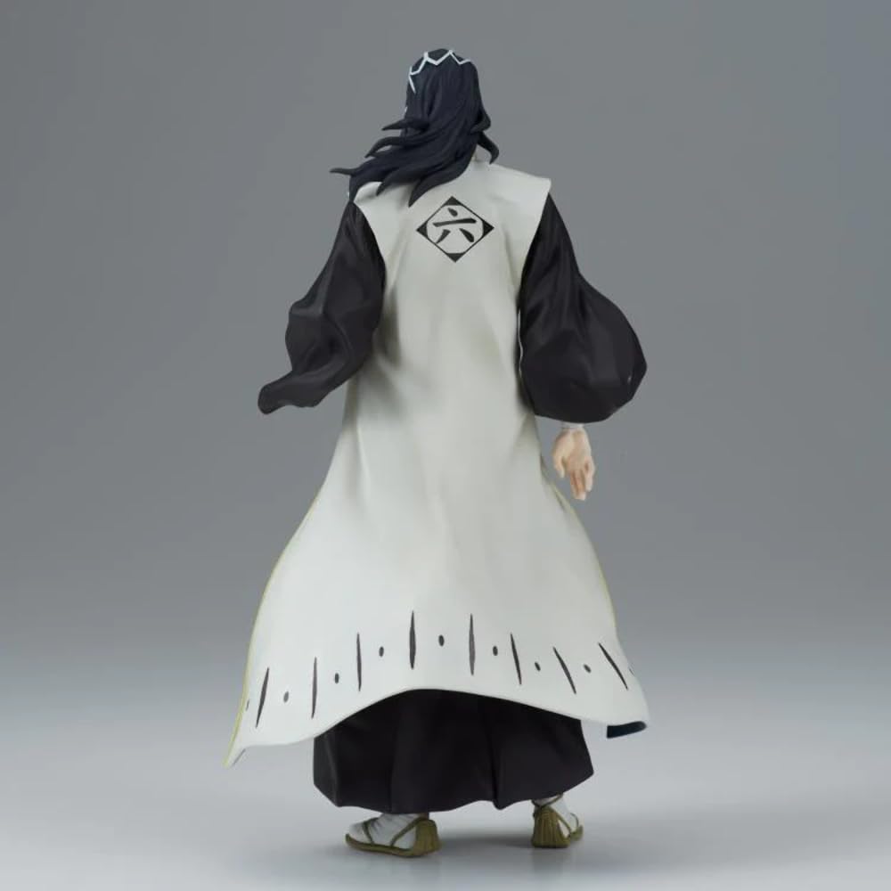 Banpresto Bleach Byakuya Kuchiki Solid & Souls Figure | 6.7-Inch Official Bandai Spirits Collectible