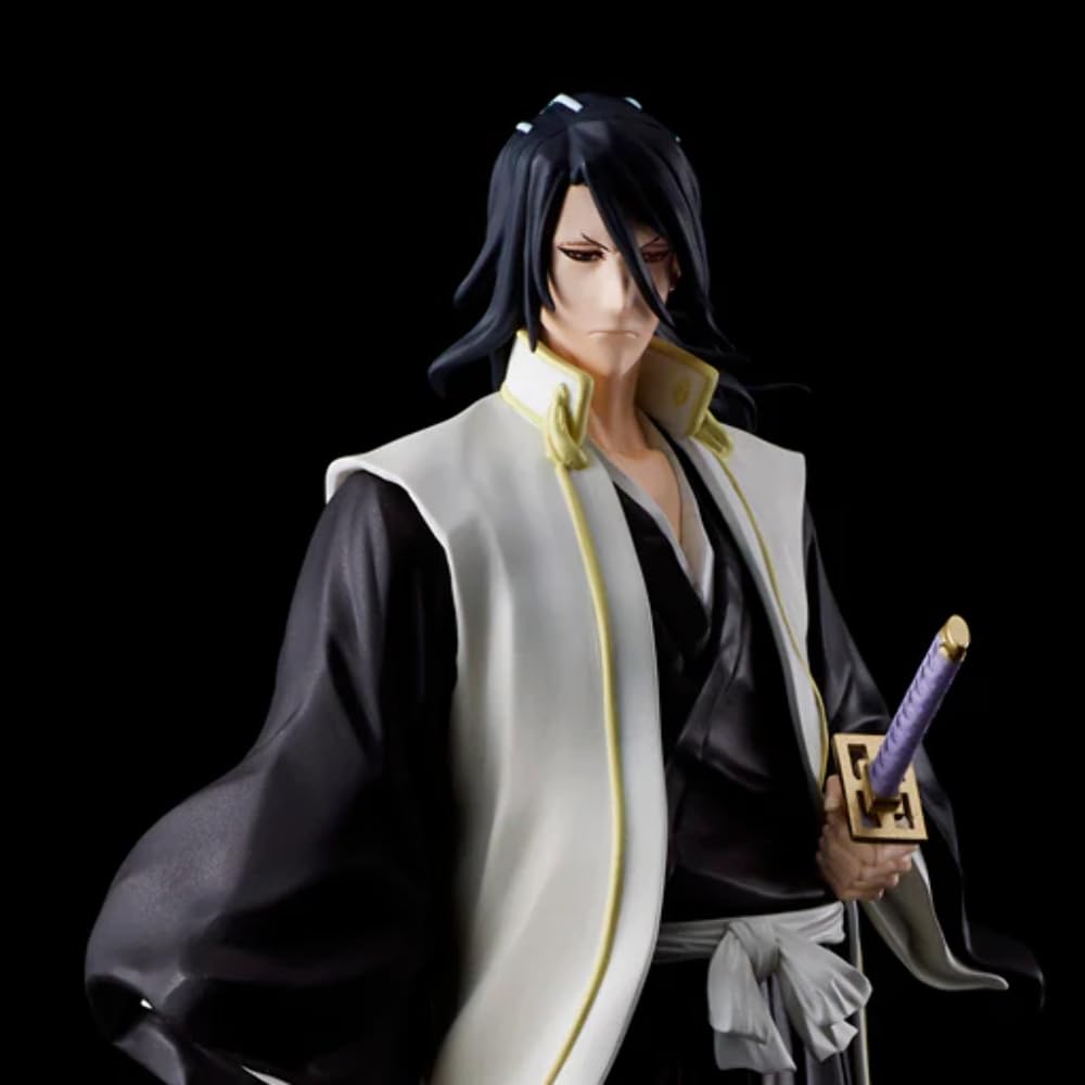 Banpresto Bleach Byakuya Kuchiki Solid & Souls Figure | 6.7-Inch Official Bandai Spirits Collectible