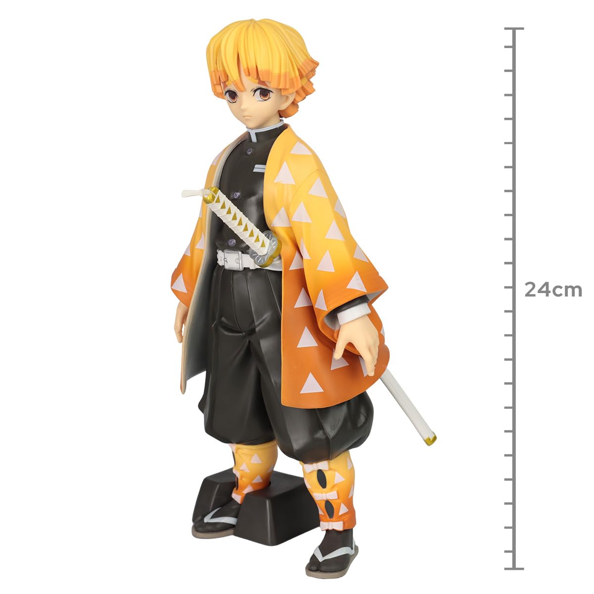 Banpresto Grandista Zenitsu Agatsuma Figure – Demon Slayer Collectible Statue