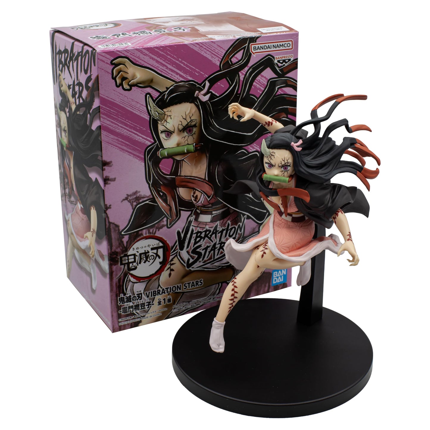 Banpresto Demon Slayer Nezuko Kamado – Vibration Stars Figure (5.1 in)