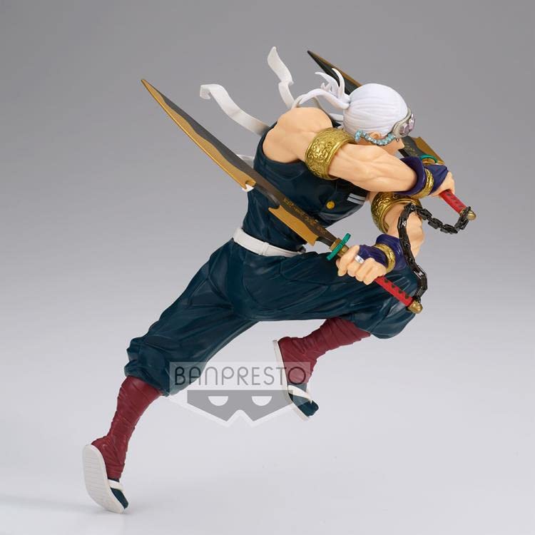 Banpresto Demon Slayer: Kimetsu no Yaiba Vibration Stars Tengen Uzui Figure – Official Licensed
