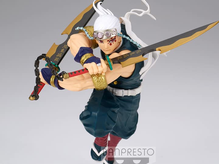 Banpresto Demon Slayer: Kimetsu no Yaiba Vibration Stars Tengen Uzui Figure – Official Licensed
