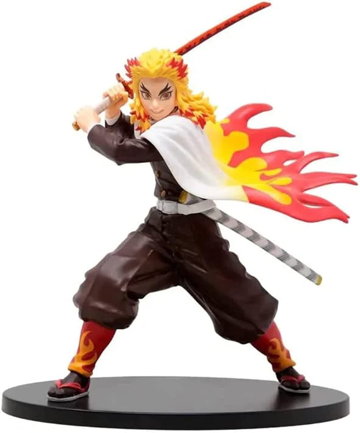 BanPresto Demon Slayer Vibration Stars Kyojuro Rengoku Figure – 6.3-Inch Display Piece
