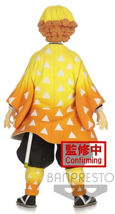 Banpresto Grandista Zenitsu Agatsuma Figure – Demon Slayer Collectible Statue