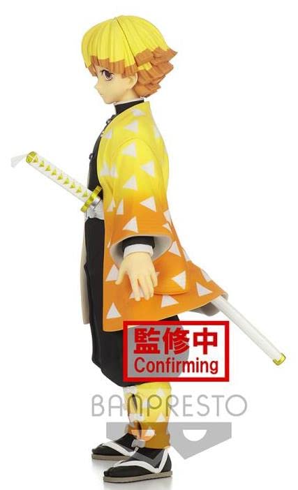 Banpresto Grandista Zenitsu Agatsuma Figure – Demon Slayer Collectible Statue