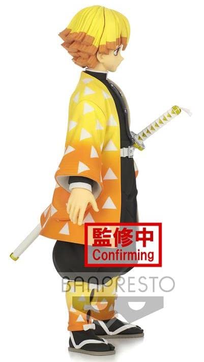 Banpresto Grandista Zenitsu Agatsuma Figure – Demon Slayer Collectible Statue