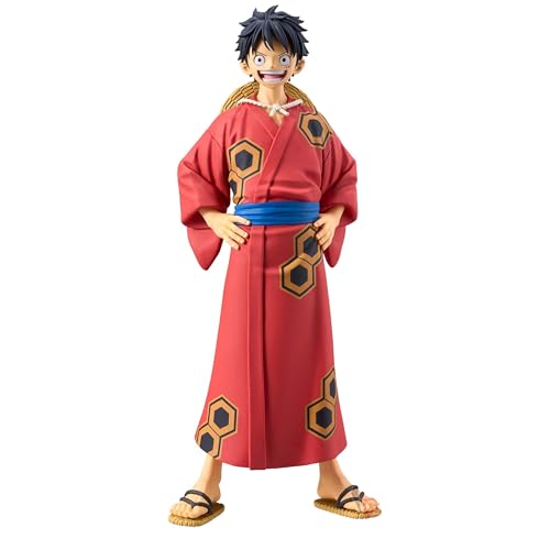 Banpresto DXF Wanokuni Luffy Yukata Figure | The Grandline Series