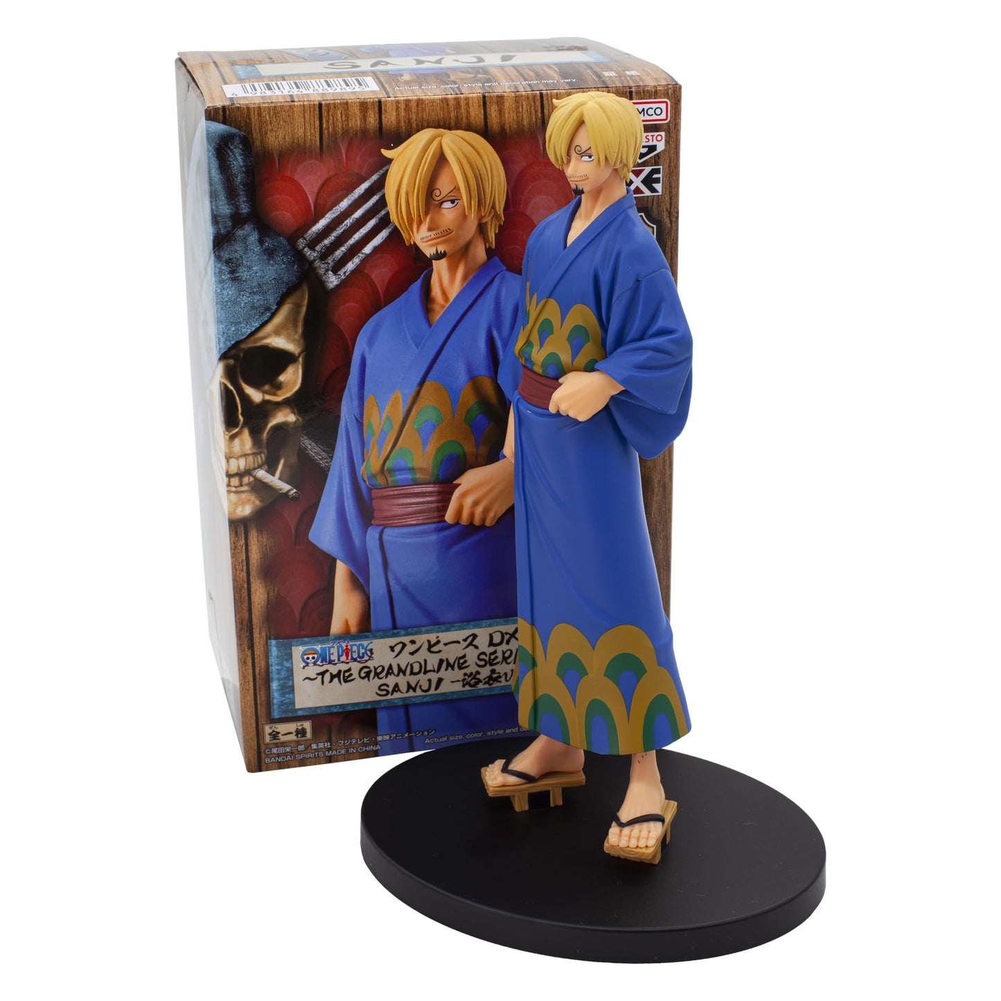 Banpresto DXF Grandline Series Wanokuni Sanji Yukata Ver. Figure | One Piece Collectible