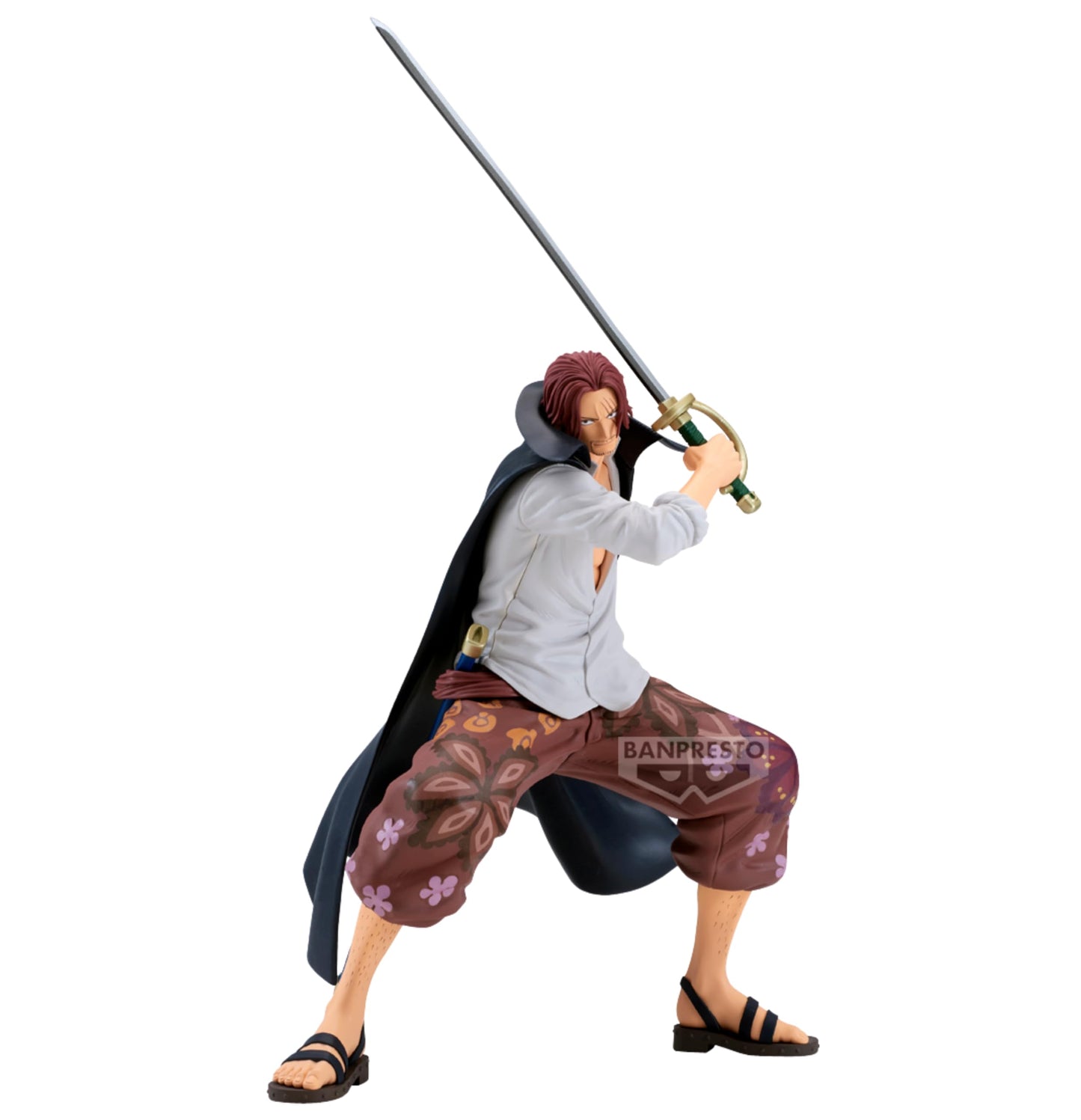 Banpresto Grandista Shanks Figure - 8.7-Inch Official Collectible