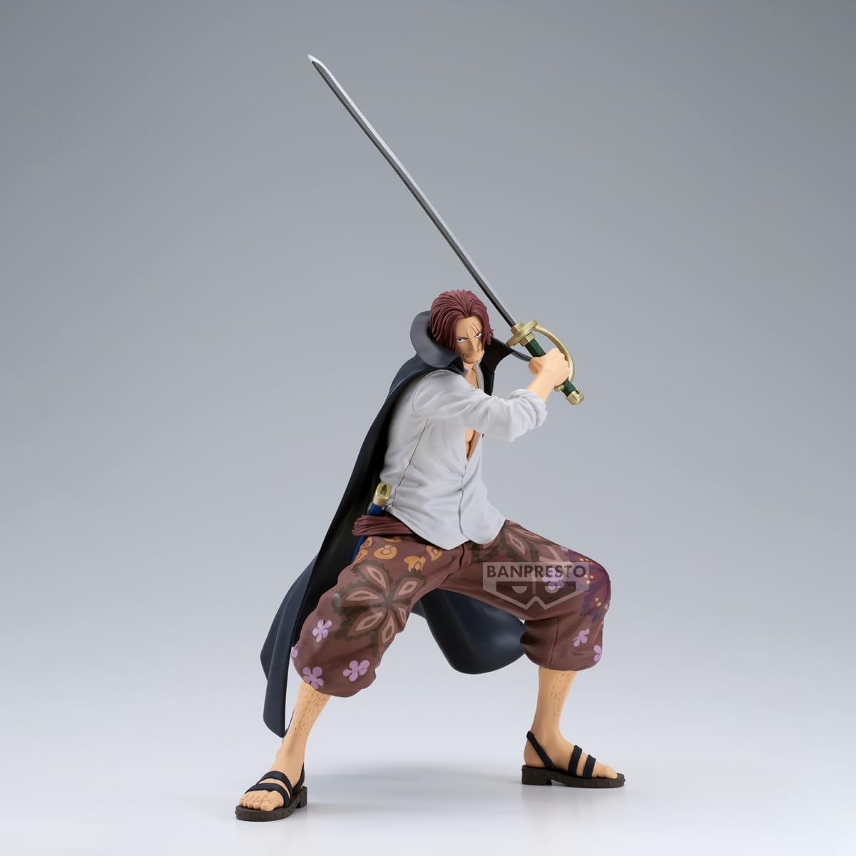 Banpresto Grandista Shanks Figure - 8.7-Inch Official Collectible