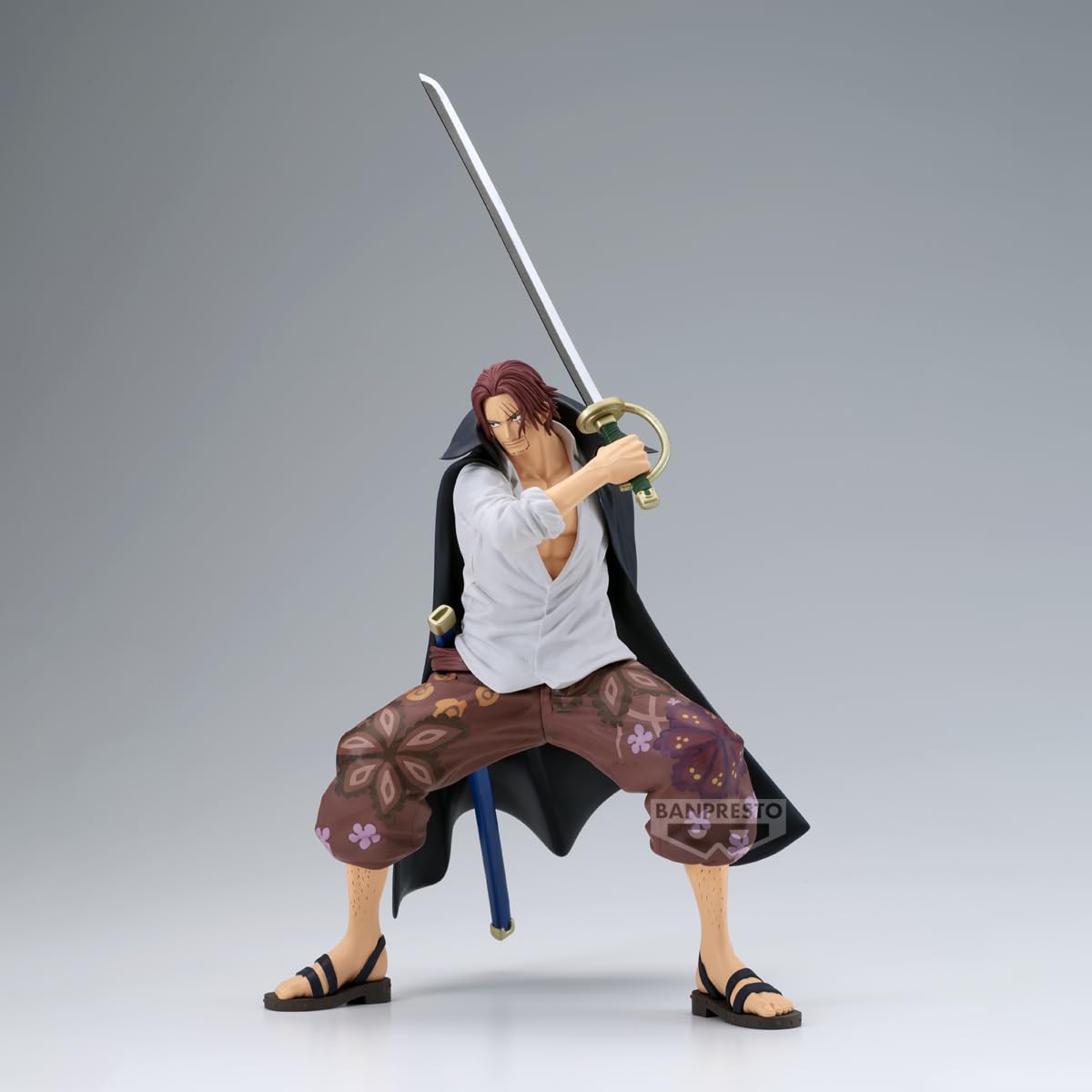 Banpresto Grandista Shanks Figure - 8.7-Inch Official Collectible