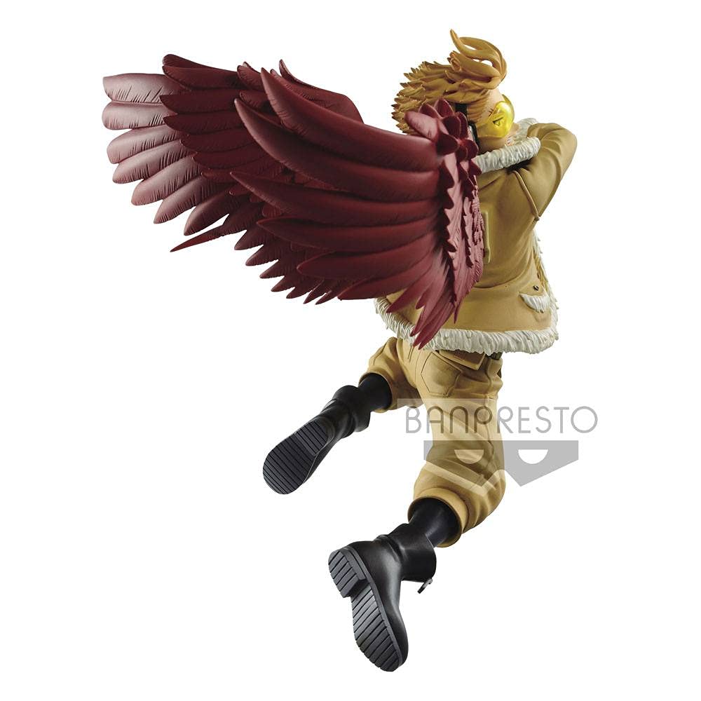 BanPresto My Hero Academia Hawks Vol.12 – The Amazing Heroes Figure, 16 cm