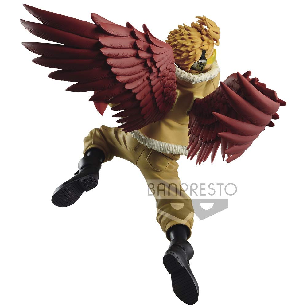 BanPresto My Hero Academia Hawks Vol.12 – The Amazing Heroes Figure, 16 cm