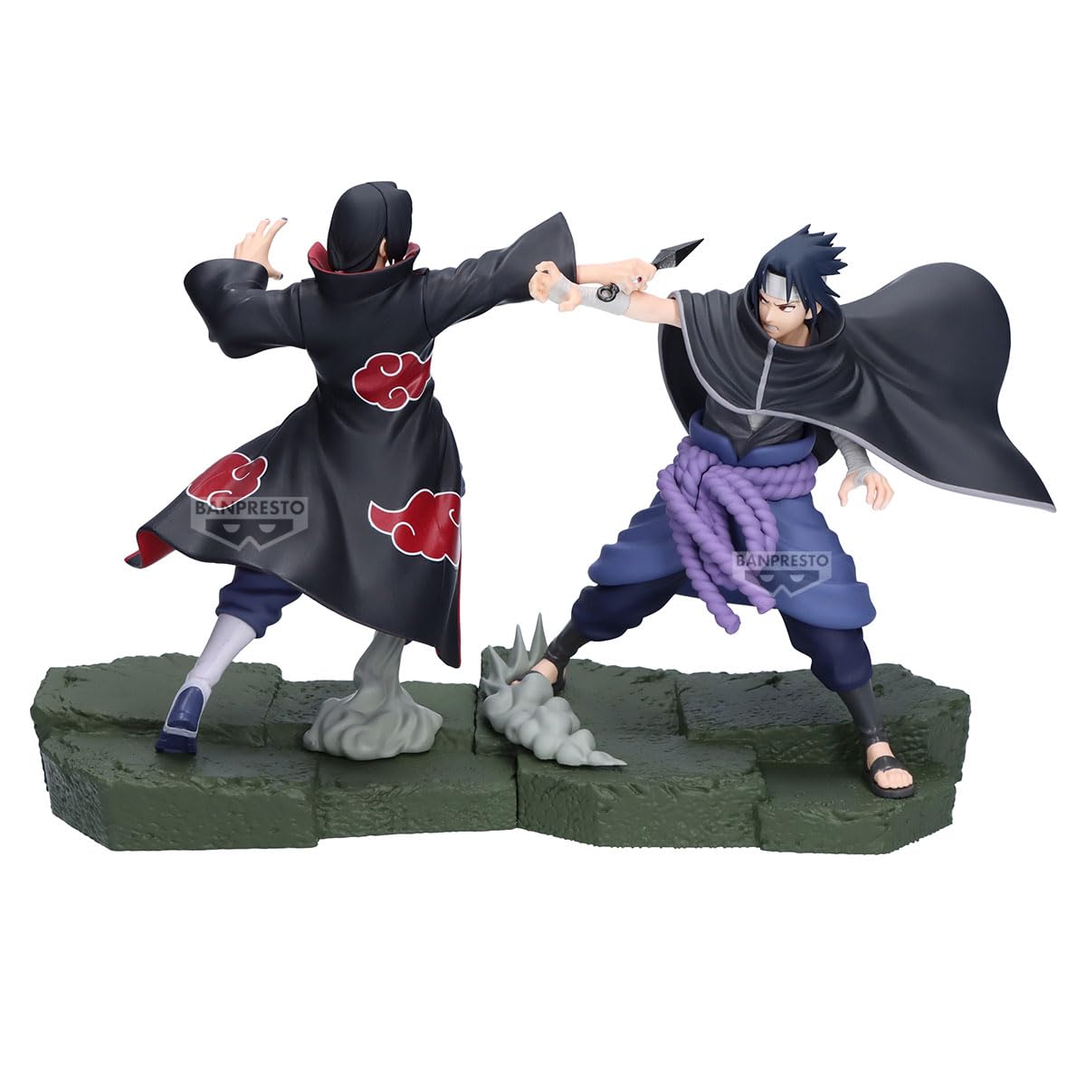 Banpresto Naruto Shippuden Itachi Uchiha Combination Battle Figure – 6.3-Inch, Officially Licensed