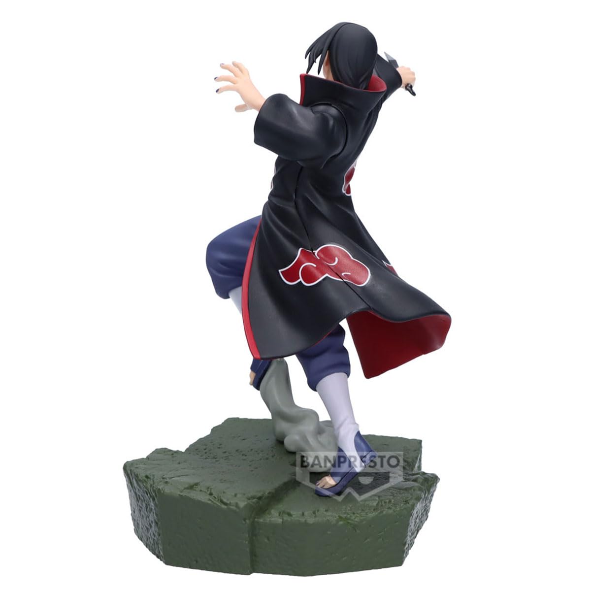 Banpresto Naruto Shippuden Itachi Uchiha Combination Battle Figure – 6.3-Inch, Officially Licensed
