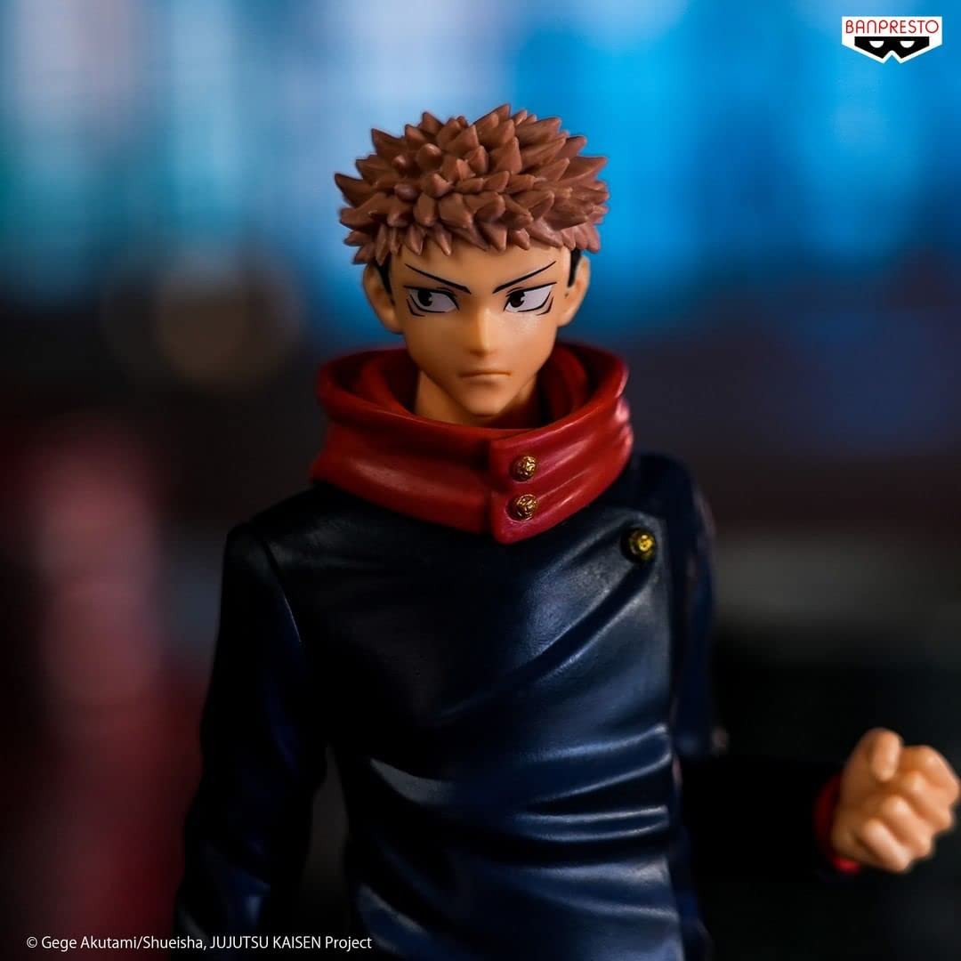 Banpresto Jujutsu Kaisen Yuji Itadori Figure Jukon No Kata Collectible