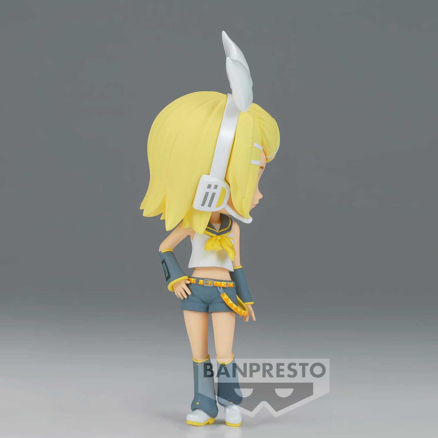 Banpresto Kagamine Rin Ver. B Q posket Figure – 5.5-Inch Collectible by Bandai Spirits