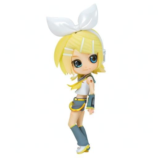 Banpresto Kagamine Rin Ver. B Q posket Figure – 5.5-Inch Collectible by Bandai Spirits