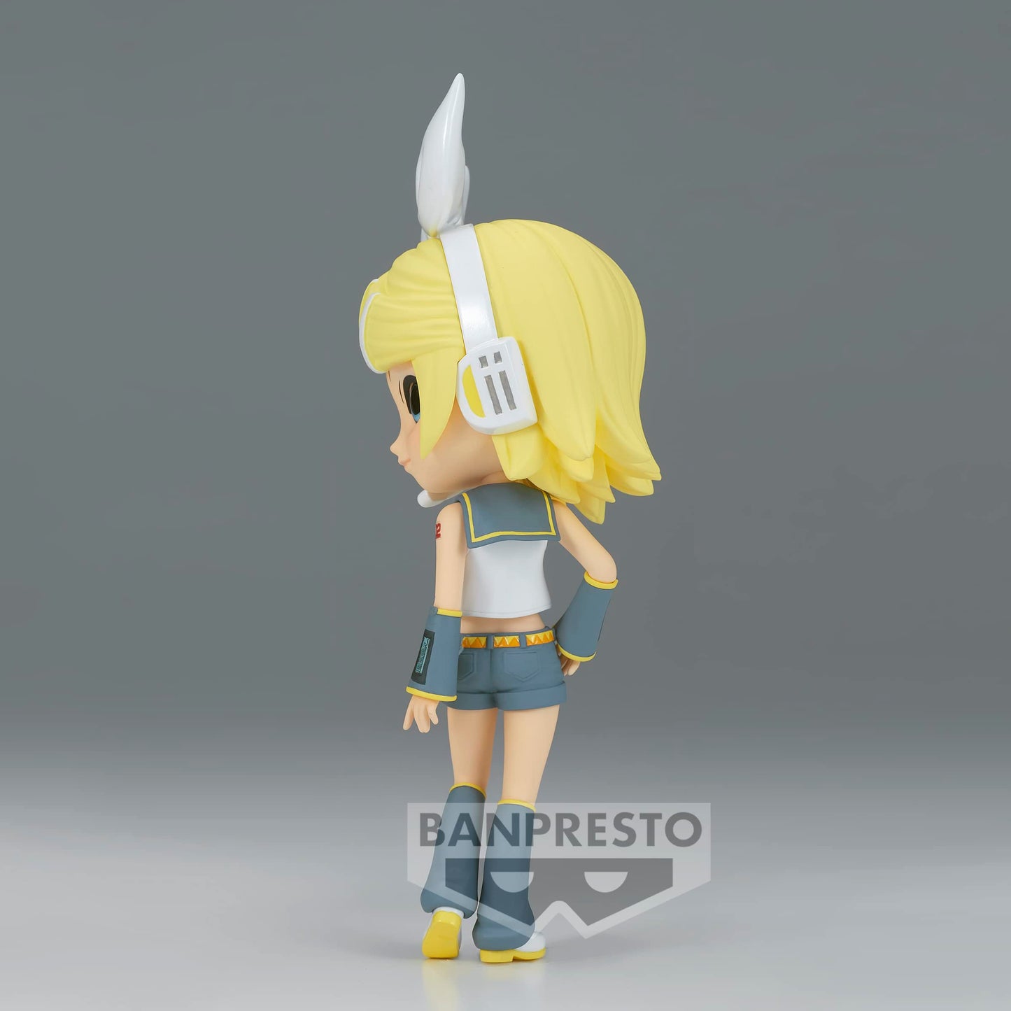 Banpresto Kagamine Rin Ver. B Q posket Figure – 5.5-Inch Collectible by Bandai Spirits