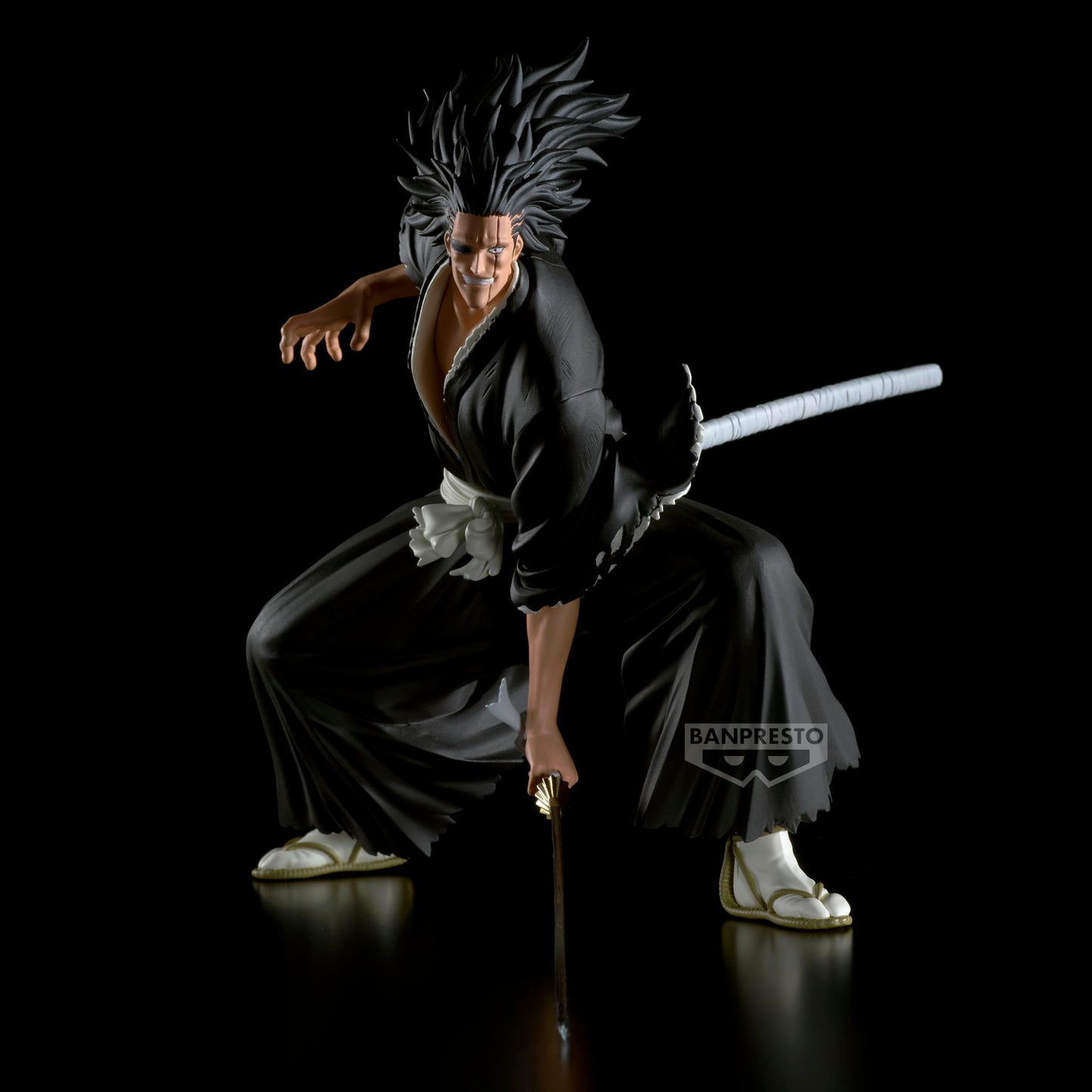 Banpresto Bleach Kenpachi Zaraki Vibration Stars Figure - 5.1-inch Display