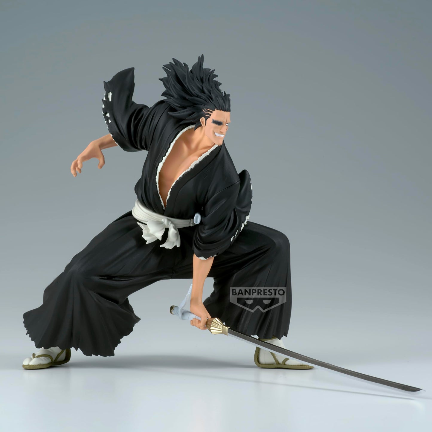 Banpresto Bleach Kenpachi Zaraki Vibration Stars Figure - 5.1-inch Display