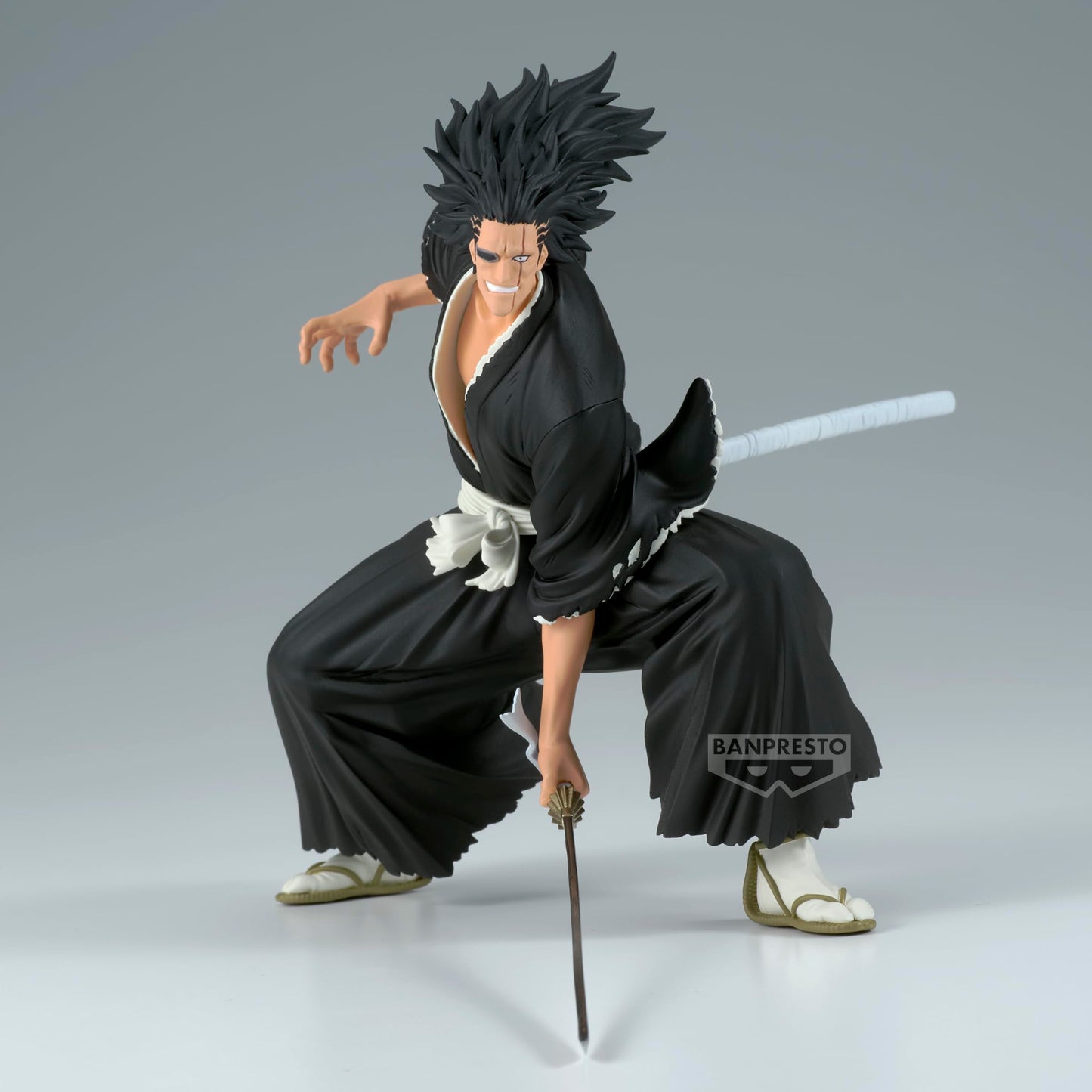 Banpresto Bleach Kenpachi Zaraki Vibration Stars Figure - 5.1-inch Display
