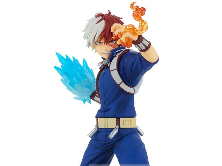 BanPresto - My Hero Academia Amazing Heroes Vol.15 Shoto Todoroki Figure | 5.5-Inch Collectible