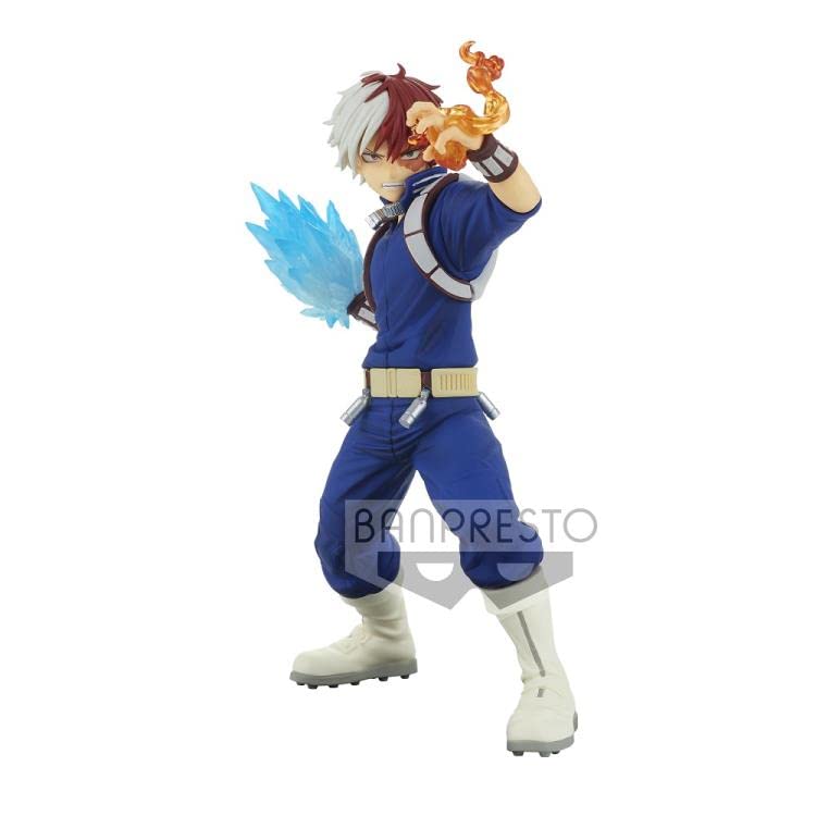 BanPresto - My Hero Academia Amazing Heroes Vol.15 Shoto Todoroki Figure | 5.5-Inch Collectible
