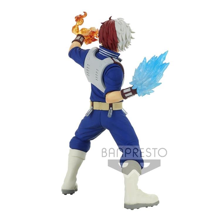 BanPresto - My Hero Academia Amazing Heroes Vol.15 Shoto Todoroki Figure | 5.5-Inch Collectible