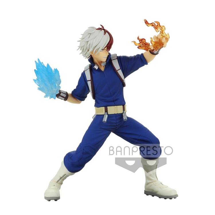 BanPresto - My Hero Academia Amazing Heroes Vol.15 Shoto Todoroki Figure | 5.5-Inch Collectible