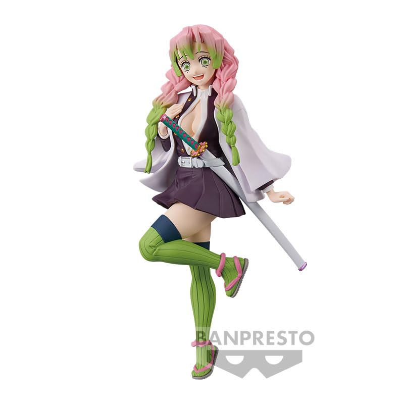 Banpresto Mitsuri Kanroji Vol. 34 Figure – Demon Slayer Kimetsu no Yaiba, 6.3-Inch Official Bandai Spirits