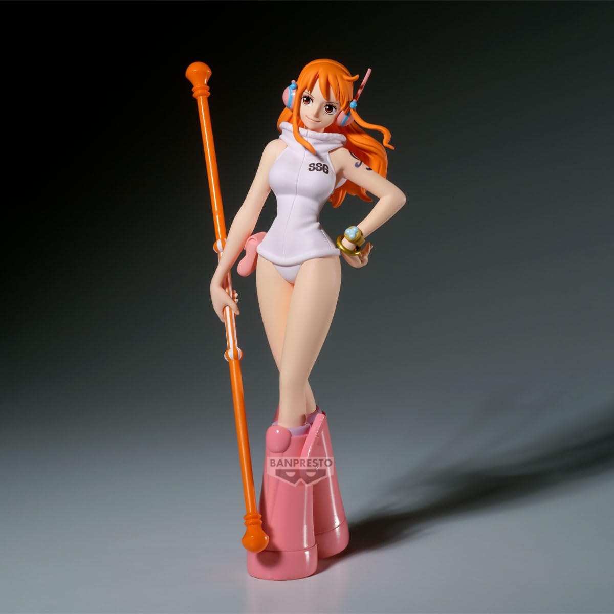 Banpresto One Piece Nami Egghead ver. Shukko Figure | 6.3" Official Banpresto Release