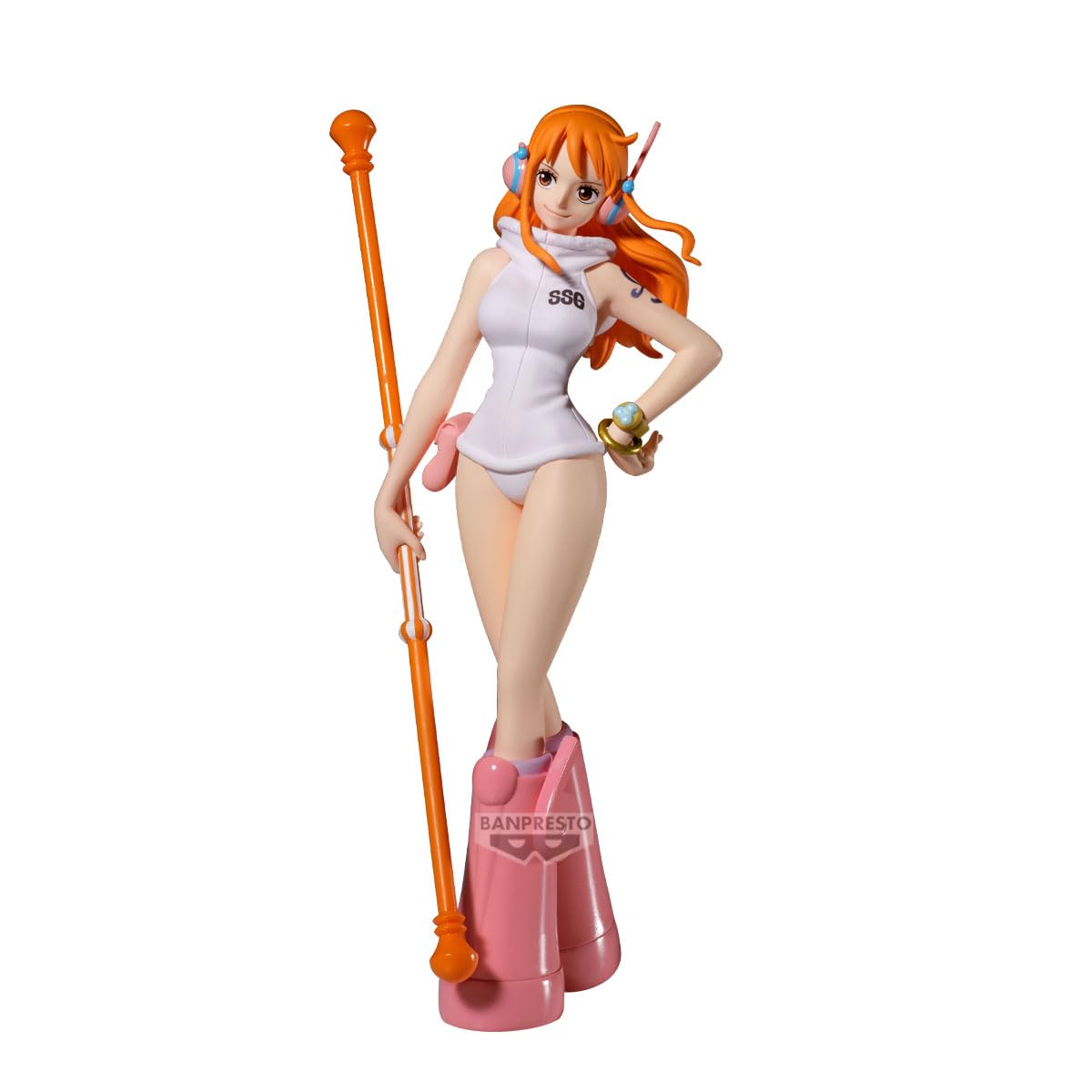 Banpresto One Piece Nami Egghead ver. Shukko Figure | 6.3" Official Banpresto Release