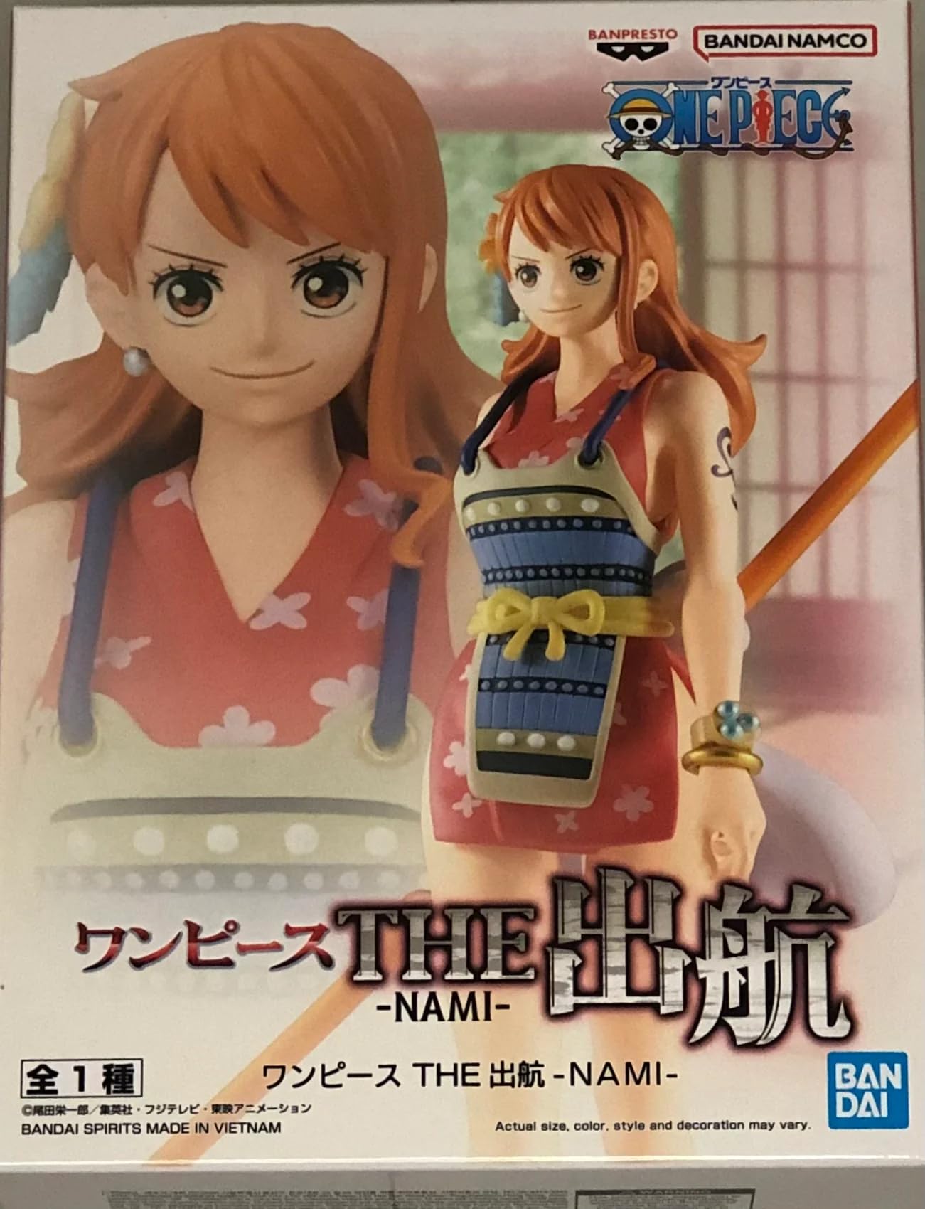 Banpresto One Piece Nami Shukko Figure – 6.3-inch Scale, Official Bandai Spirits Collectible