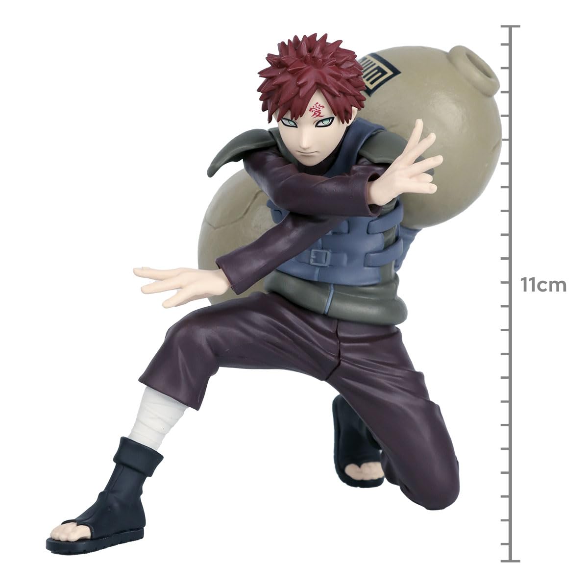 Banpresto Naruto Shippuden Gaara II – Vibration Stars Figure, 4.7 inch tall