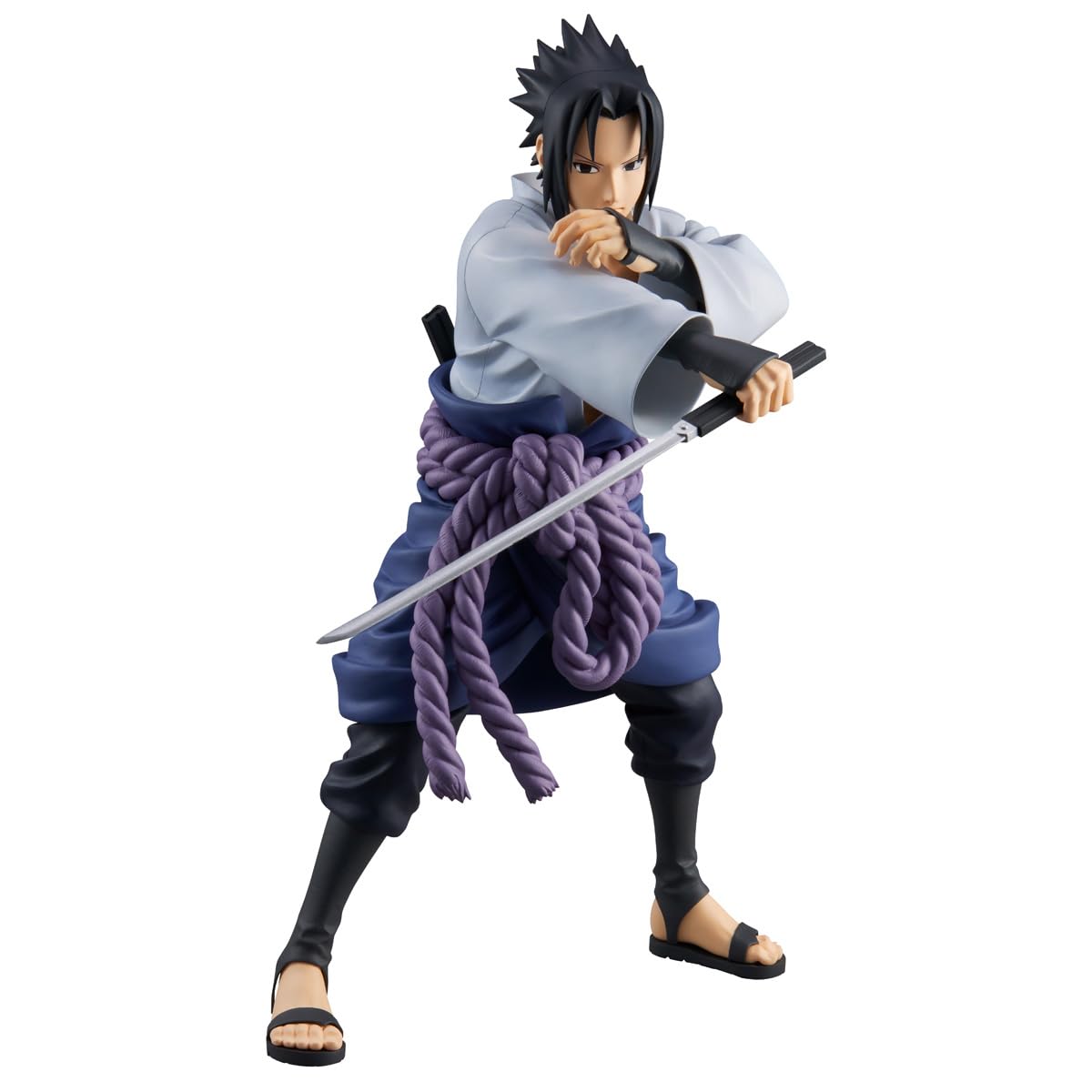 Banpresto Naruto Shippuden Uchiha Sasuke Grandista Figure – 9.4-Inch Official Licensed Collectible