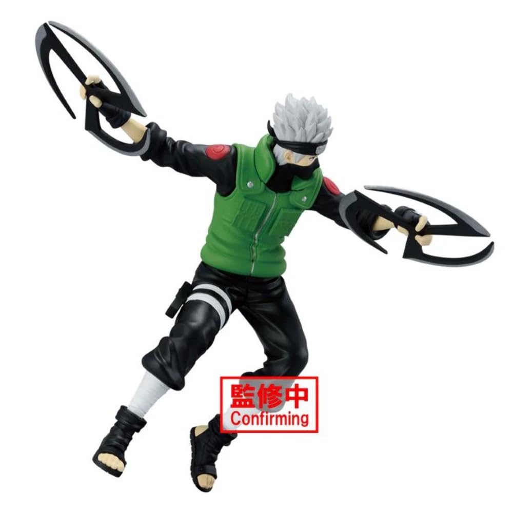 Banpresto Naruto Shippuden Hatake Kakashi Narutop99 Figure – 5.1 Inch Height