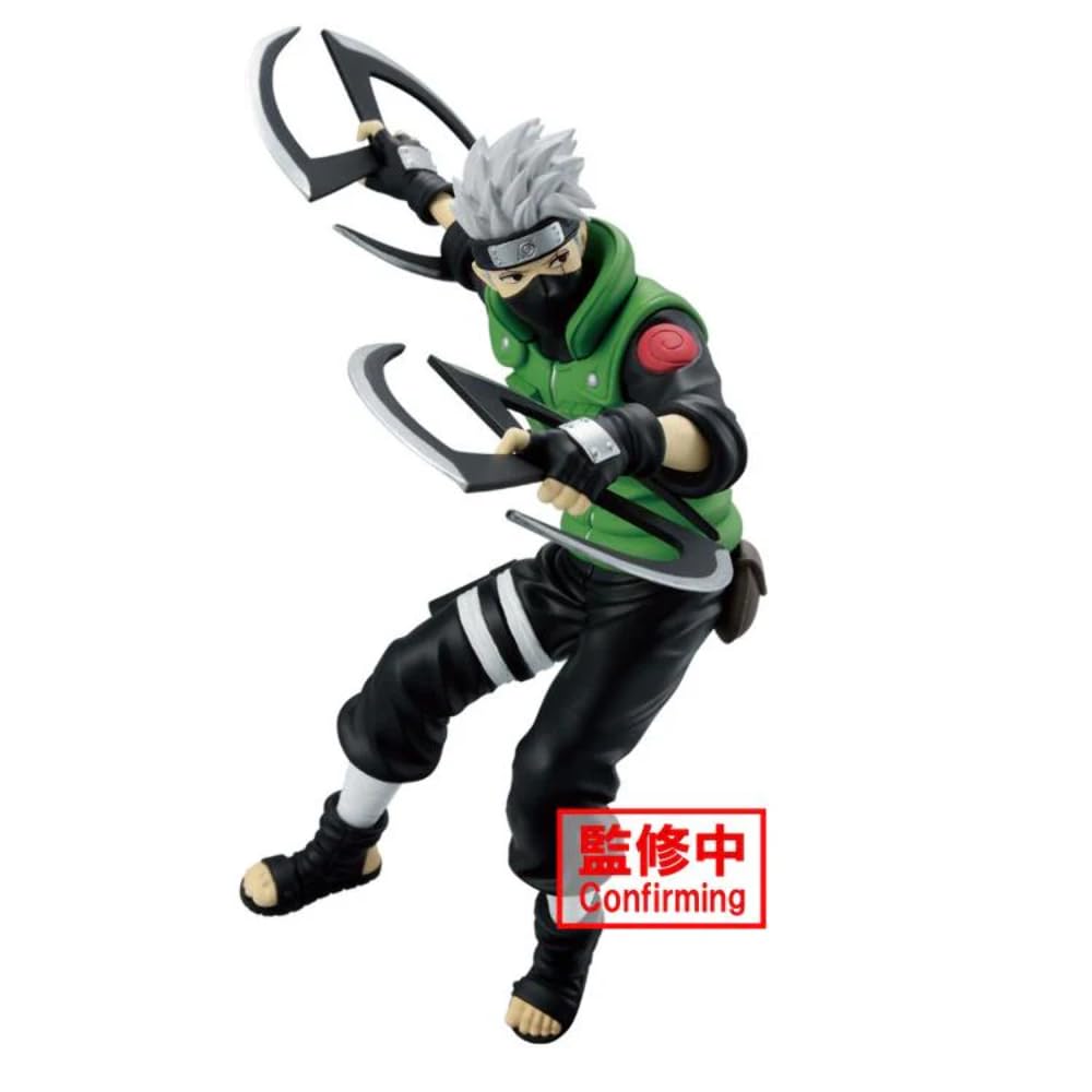 Banpresto Naruto Shippuden Hatake Kakashi Narutop99 Figure – 5.1 Inch Height