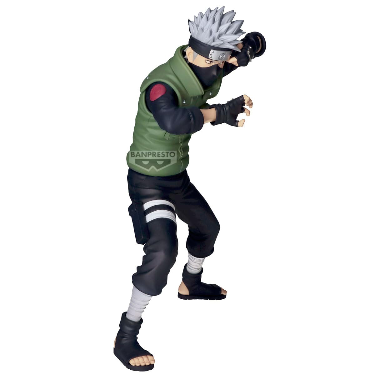 Banpresto Naruto Shippuden Hatake Kakashi Grandista Figure – 9.1 in Tall, Officially Licensed