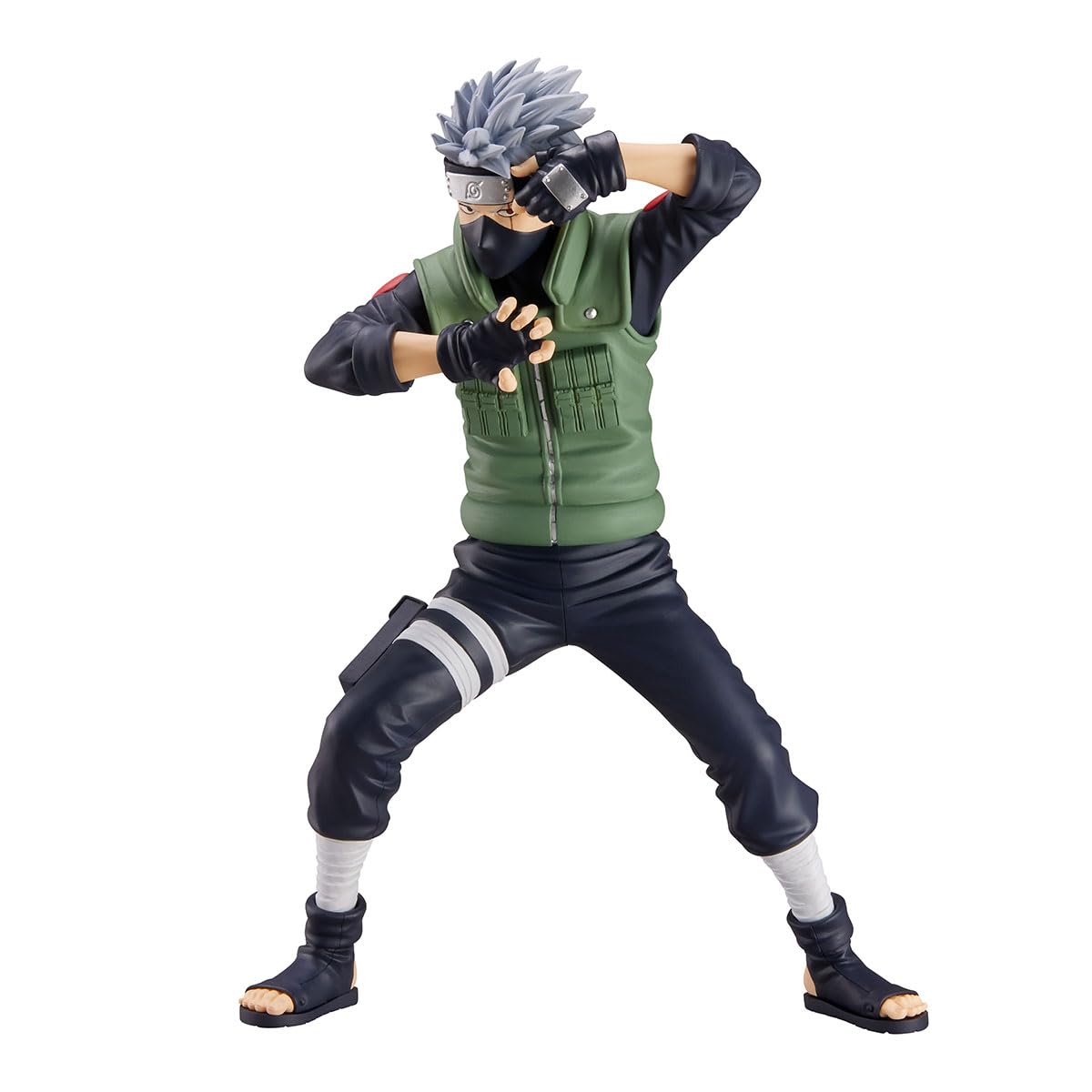 Banpresto Naruto Shippuden Hatake Kakashi Grandista Figure – 9.1 in Tall, Officially Licensed