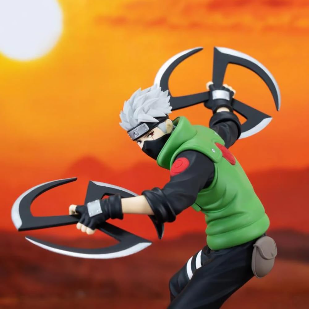 Banpresto Naruto Shippuden Hatake Kakashi Narutop99 Figure – 5.1 Inch Height