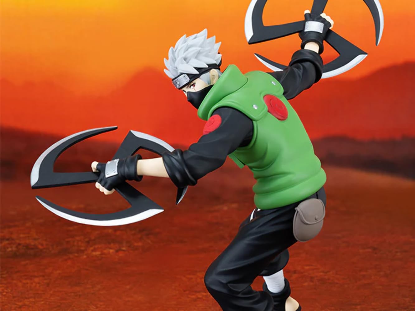Banpresto Naruto Shippuden Hatake Kakashi Narutop99 Figure – 5.1 Inch Height
